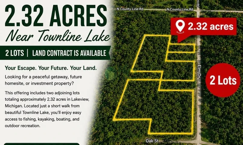 Off market investment property in Montcalm County, MI 48850