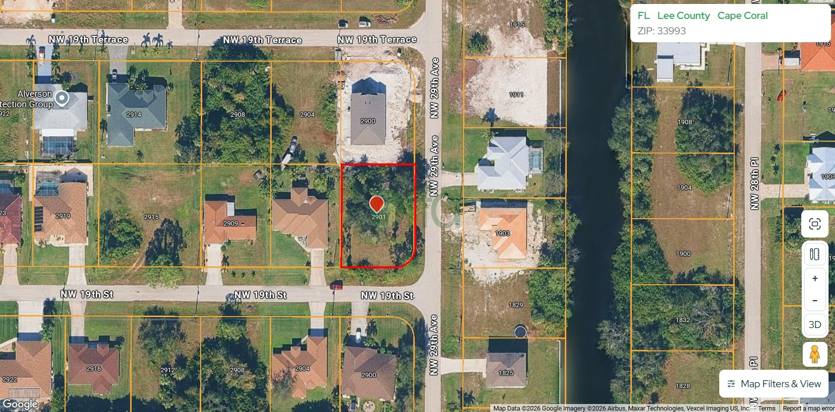Off market investment property in Cape Coral, FL 33993